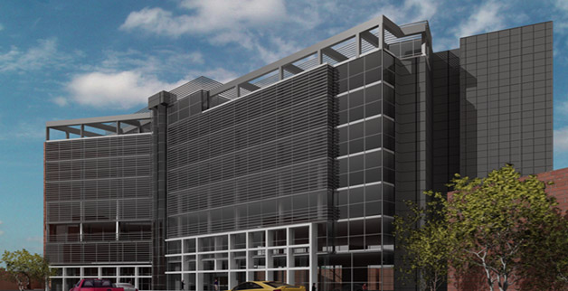 Block commercial-service complex